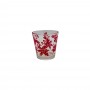 SET 6 BICCHIERI ACQUA PUNGITOPO ROSSO