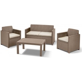 MERANO LOUNGE SET COLORE CAPPUCCINO