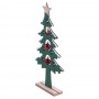 NATALE CHIC ALBERO IN LEGNO H 41CM