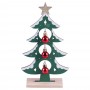 NATALE CHIC ALBERO IN LEGNO H 24CM