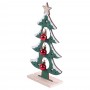 NATALE CHIC ALBERO IN LEGNO H 24CM