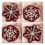 SET 8 APPENDINI FIOCCO DI NEVE CHIC