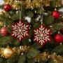 SET 8 APPENDINI FIOCCO DI NEVE CHIC