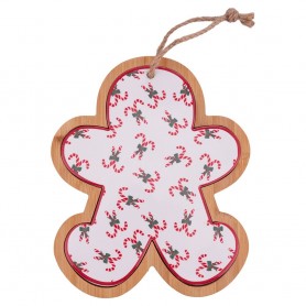 TAGLIERE SNOWMAN NATALE CON I FIOCCHI