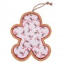 TAGLIERE SNOWMAN NATALE CON I FIOCCHI