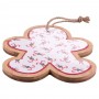 TAGLIERE SNOWMAN NATALE CON I FIOCCHI