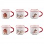 SET 6 TAZZINE 90ML COLL. WINTER VILLAGE
