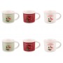 SET 6 TAZZINE 90ML COLLEZIONE NATALOTTO