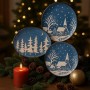 PIATTO DA PORTATA 32,5*22CM DEC. CASUALE