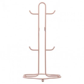 PORTA MUG 6 GANCI FLOWER MOCHA MOUSSE