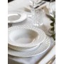 SERVIZIO PIATTI 18PZ MARGARET BIANCO