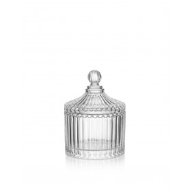 POTICHE IN VETRO RADIUS H 9 CM