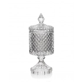 POTICHE IN VETRO VENUS H 23 CM