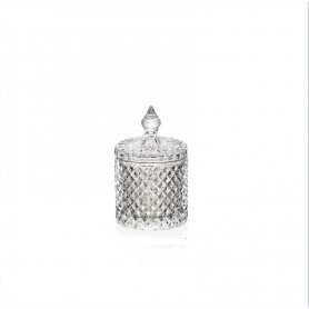 POTICHE IN VETRO VENUS H 14 CM