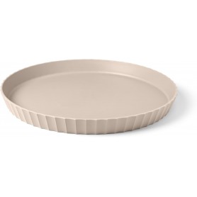 VASSOIO ATENA ''M'' 30CM MOKA GREY