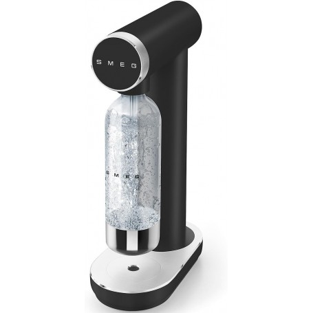 SMEG GASATORE ACQUA NERO OPACO