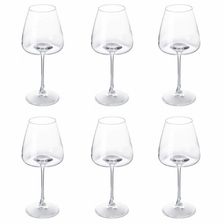 SET 6 CALICI VINO 612ML TASTING
