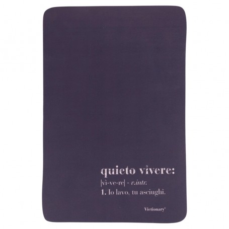 TAPPETINO ASSORBENTE VICTIONARY GRIGIO