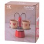 CAFFETTIERA + 2 TAZZINE CUORICINI