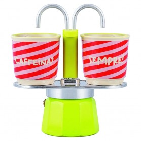 CAFFETTIERA + 2 TAZZINE MORE AMOR