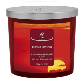 CANDELA ROSSO DIVINO HYPNO CASA 200GR