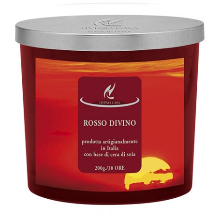 CANDELA ROSSO DIVINO HYPNO CASA 200GR