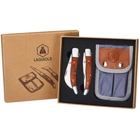 LAGUIOLE SET 2 COLTELLI PIEGHEVOLI